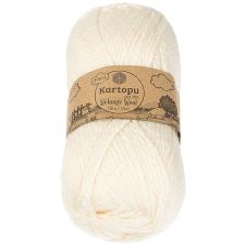 VLNIKA BELLATEX Melange Wool 100 g - 025 törtfehér rövidáru