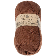 VLNIKA BELLATEX Melange Wool 100 g - 1892 barna rövidáru