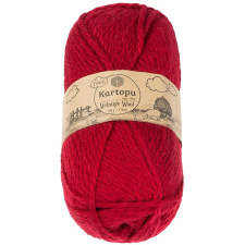 VLNIKA BELLATEX Melange Wool 100 g - 2117 piros (11932) rövidáru