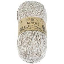 VLNIKA BELLATEX Melange Wool 100 g - 9002 bézs melírozott rövidáru