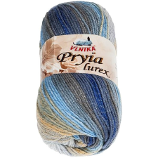 VLNIKA BELLATEX Pryia lurex 100 g - 302 szürke, kék, bézs rövidáru