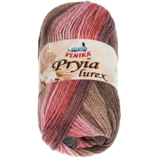 VLNIKA BELLATEX Pryia lurex 100 g - 303 rózsaszín, barna (12214) rövidáru