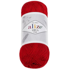 VLNIKA Diva Fine 100 g - 106 piros rövidáru