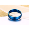 VNOX VNOX nemesacél karikagyűrű, több méretben - kék