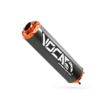 VOCA Racing Bestia hangtompító karbon / narancs Voca Racing Kipufogók és alkatrészeik Kipufogó alkatrészek egyéb motorkerékpár alkatrész