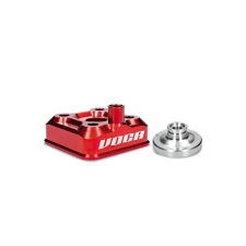 VOCA Racing Hengerfej moduláris Voca Race Head 54mm Yamaha DT LC/D piros egyéb motorkerékpár alkatrész