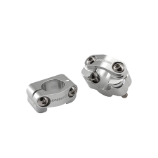 VOCA Racing VOCA HB28 CNC 22-28mm-es ezüstszínű kormánybilincs szett egyéb motorkerékpár alkatrész