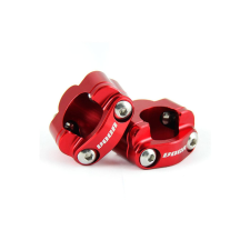 VOCA Racing VOCA HB28 CNC 22-28mm-es piros kormánybilincs szett egyéb motorkerékpár alkatrész
