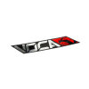 VOCA Racing Voca piros hangtompító matrica 11x1,8 cm Voca Racing Kategorizálatlan termékek