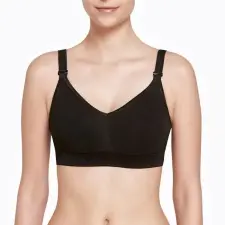  VOE EVA 2063 kompressziós melltartó, fekete gyógyászati segédeszköz