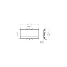 VOGELS PFB 3402 Display interface bar silver tv állvány és fali konzol