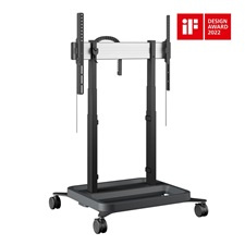 VOGELS RISE 5305 görgős kijelzőállvány motoros magasságállítással, 50mm/s tv állvány és fali konzol