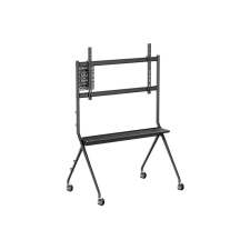 VOGELS T1021B Essential görgős padlóállvány 65-98" fekete tv állvány és fali konzol