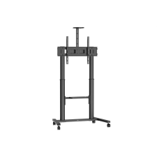 VOGELS T1041B Essential görgős padlóállvány 65-110" fekete tv állvány és fali konzol