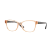 Vogue VO2998 3300 Transparent Reddish Brown Demo Lens szemüveg