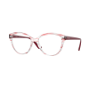 Vogue VO5489 3059 Top Texture Red/Transparent Demo Lens szemüveg