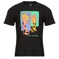 Volcom Rövid ujjú pólók LONGO CATS BSC SST Fekete EU L