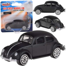  Volkswagen bogár 1967 fém modell 1:54 fekete makett