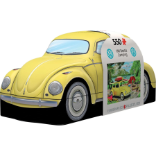 Volkswagen Kever puzzle kempben fém dobozban puzzle, kirakós