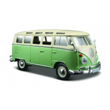 Volkswagen Van 'Samba' zöld-krém modell 1:24 autópálya és játékautó