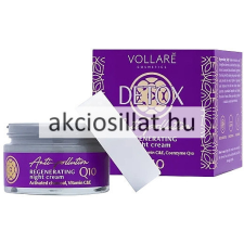 Vollaré Detox Anti-Aging bőrregeneráló éjszakai arckrém 50ml arckrém