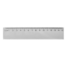 Vonalzó 15cm vonalzó