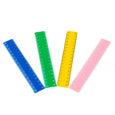 Vonalzó 16cm,-es, vegyes színek Nebulo vonalzó