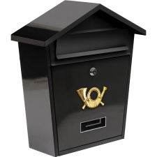 Vorel - előtetős, 380 x 320 x 105mm, fekete postaláda
