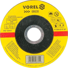 Vorel fémvágó tárcsa 115 x 22 x 1,0 mm TO-08630 csiszolókorong és vágókorong