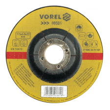 Vorel Kőörlő tárcsa nyomott 125x6,8x22mm (08683) csiszolókorong és vágókorong
