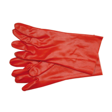 Vorel Munkavédelmi kesztyű PVC Piros 36cm (74151) védőkesztyű