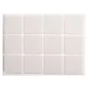 Vorel Öntapadós csúszásgátlós bútorláb alátét négyszög fehér 28 x 28 mm (12 db)