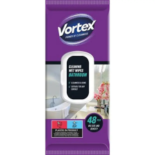 Vortex Nedves törlőkendő, fürdőszobai, 48 db, VORTEX tisztító- és takarítószer, higiénia