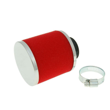 Vparts Big Foam 28-35mm egyenes piros légszűrő egyéb motorkerékpár alkatrész
