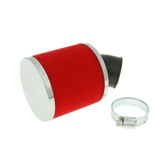 Vparts Big Foam 28-35mm hajlított piros légszűrő egyéb motorkerékpár alkatrész