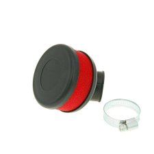 Vparts Flat Foam piros 28-35mm hajlított piros légszűrő motorkerékpár szűrő