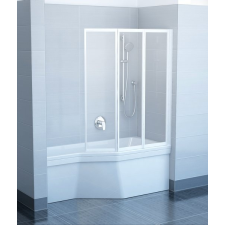  VS3 130 Fehér+Transparent kádparaván kád, zuhanykabin