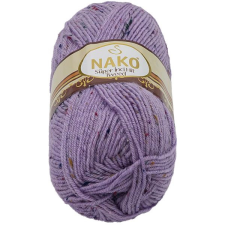 VSV s.r.o. Tweed 100 g - 6888 lila pöttyös rövidáru