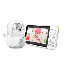 Vtech BM5550-OWL, Bagoly bébiőr 5"-os kijelzővel és forgó kamerával bébiőr