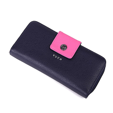 VUCH Mani nagy két oldalas pénztárca-kék-pink P1201