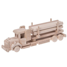  Vulpi Eco fa játék Natural - teherautó fával autópálya és játékautó