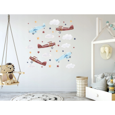Vulpi Gyermek falmatricák AeroStars 100x50 cm gyerekszoba dekoráció
