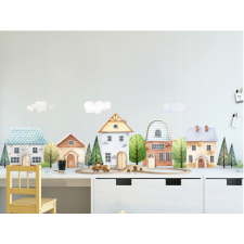 Vulpi Gyermek falragaszok Uniqe City 100x60 cm gyerekszoba dekoráció