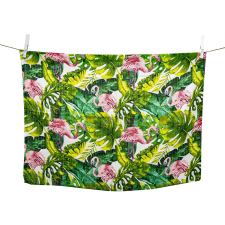 Vulpi Színes szövetpelenka prémium pamut 70x80cm 1 db Szín: flamingók mosható pelenka