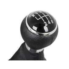  VW Tiguan 2007- sebességváltó gomb FEKETE 6 SEBESSÉGES , menetméret 12 MM váltógomb