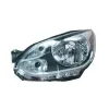  VW Up 2011.08.01-2016.05.30 Bal fényszóró H4 króm házas motoros TYC (07EG)