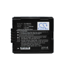  VW-VBG070-K Fotó, kamera akku 750 mAh digitális fényképező akkumulátor