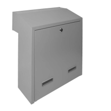  W3 - 4  postaláda RAL9006, RAL 9006 / Szürke postaláda
