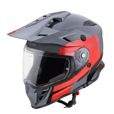 W-Tec Bukósisak W-TEC V331 PR Graphic XS (53-54) Piros-Szürke bukósisak