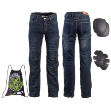 W-Tec Farmer motoros nadrág W-TEC Pawted sötétkék 3XL motoros nadrág